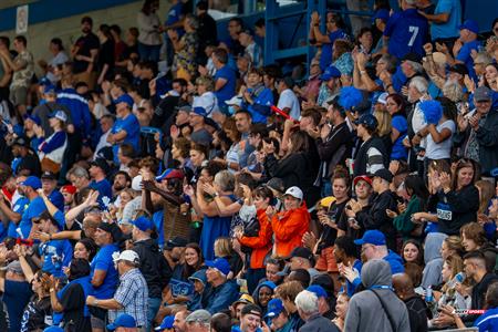 RSEQ Football Universitaire - Carabins-UdM (43) vs (11) Redbirds-McGill - Cheerleading - Crowd - Hal