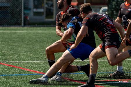 Rugby Québec - Parc Olympique (28) vs (10) Club de Rugby de Québec (M1) - 1ère mi-temps