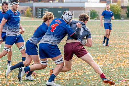 RSEQ 2023 - Final Univ. Rugby Masc. - ETS (17) vs (18) Ottawa U. (Reel B)