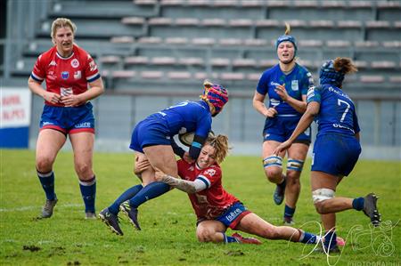 Alexandra Chambon - Rugby - FCG Amazones (18) VS (16) LMRCV - FC Grenoble Rugby - Lille Métropole Rugby Club Villeneuvois