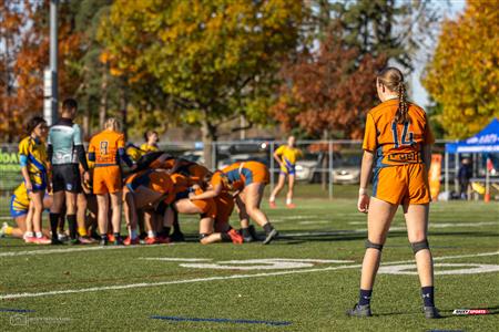 RSEQ 2023 - FINAL Coll. RUGBY Fem. - J.Abbott (30) vs (0) André Laurendeau (1ST HALF)