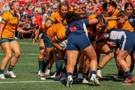 World Rugby Pacific Four Series - Australia (58) vs (17) USA - First Half