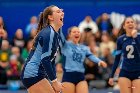 RSEQ - 2023 VOLLEY F - UQAM (3) VS (1) UNIVERSITÉ DE SHERBROOKE - 4 SET