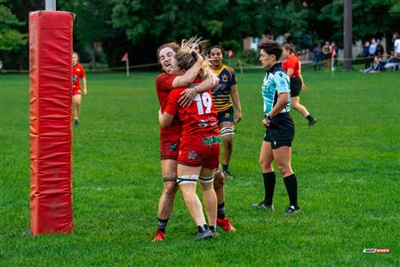 RUGBY QUÉBEC FINALES SL F SÉNIORS 2023 SAB QC- CRQ I 41 VS 0 TMR I