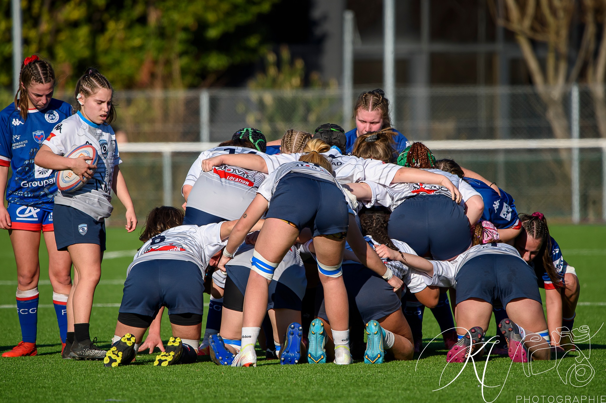  FC Grenoble Rugby - Montpellier Hérault Rugby - Rugby - U18 - FC Grenoble (28) vs (0) Montpellier Hérault Rugby (#2023U18FCGvMHR02) Photo by: Karine Valentin | Siuxy Sports 2023-02-18