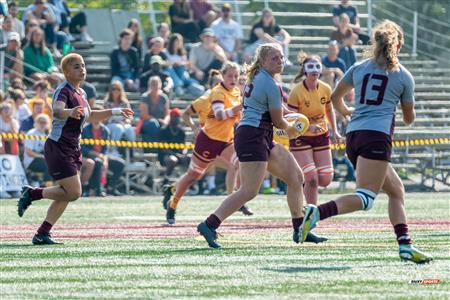 RSEQ 2023 RUGBY F - Concordia Stingers (10) VS (38) Ottawa Gee Gees