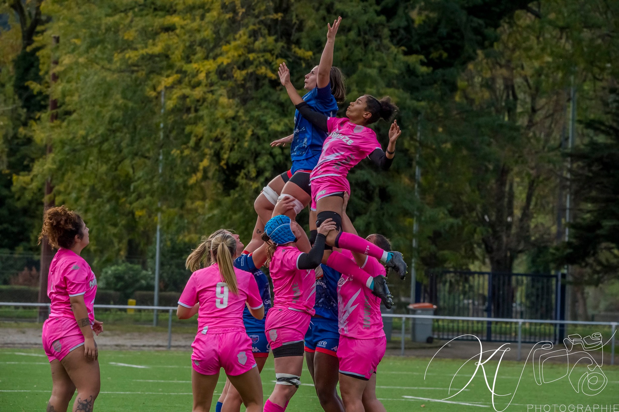  FC Grenoble Rugby - Stade Français - Rugby - Coupe de France Féminine à XV - Amazones (22) vs (14) Stade Français (#2023AmazStadFr11) Photo by: Karine Valentin | Siuxy Sports 2023-11-05