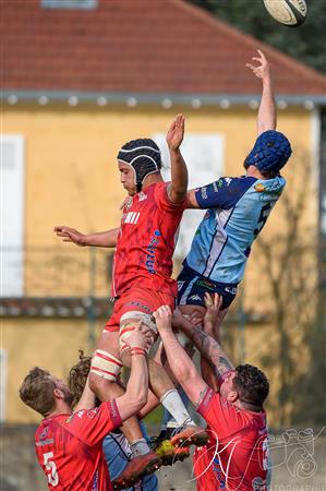 Stade Olympique Voironnais (28) vs (31) Saint-Marcellin Sports