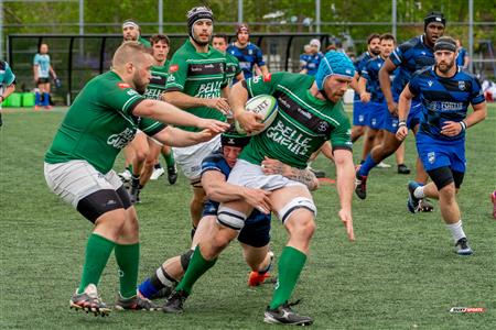 RUGBY QC 2023 (M1) - Parc Olympique Rugby (13) VS (42) Montreal Irish RFC