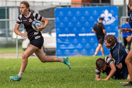 Rugby Québec - Tournoi des Régions - Chaudière-Appalaches (14) vs (0) Lac St-Louis - Finale U16F