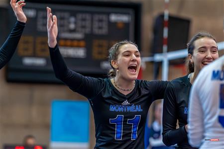 RSEQ - 2023 Volley F - Université de Montréal (3) vs (1) Université Laval - Match