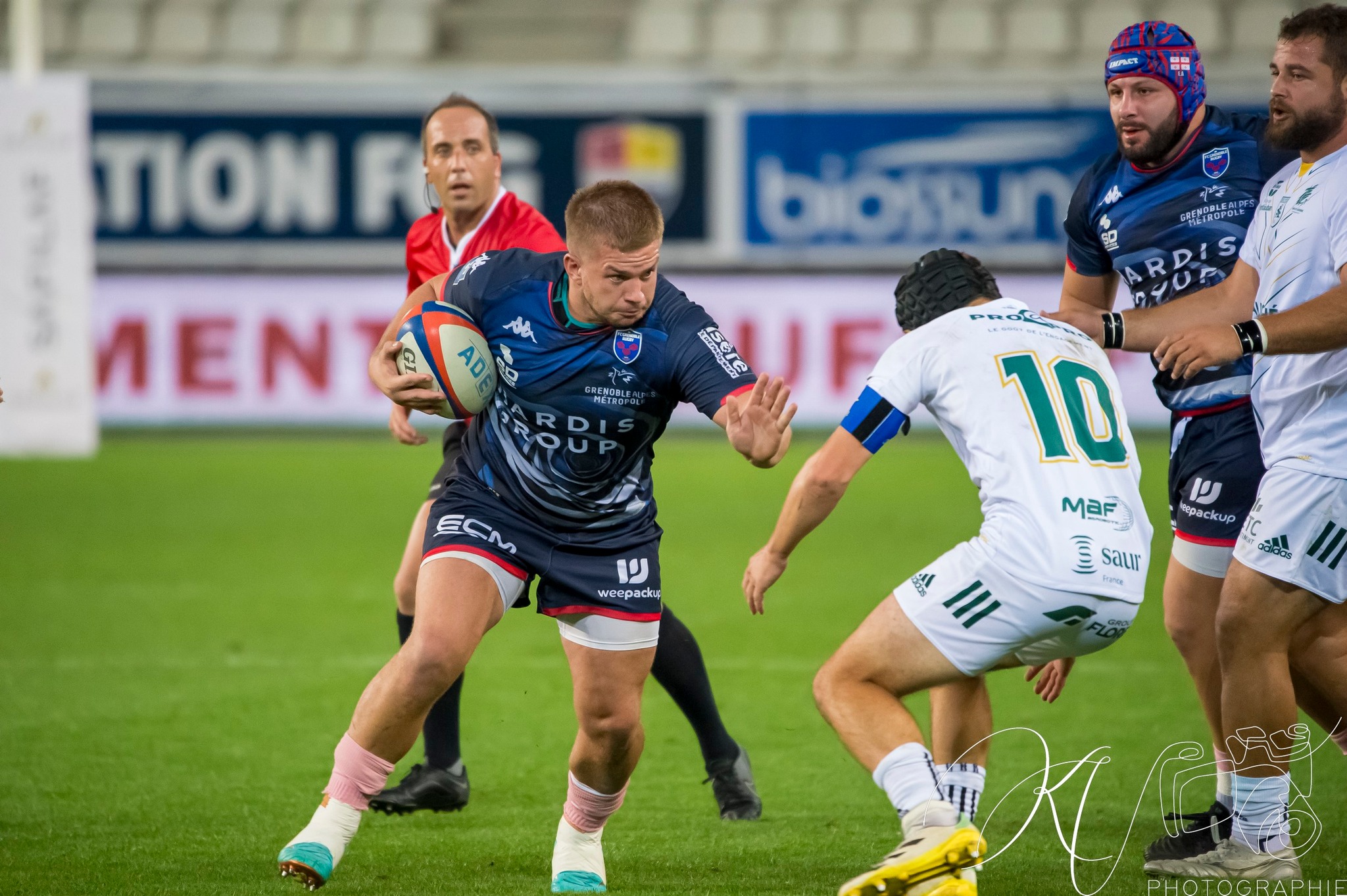  FC Grenoble Rugby - US Montauban - Rugby - Pro D2 - FC Grenoble (37) vs (16) US Montauban (#2023FCGUSM10) Photo by: Karine Valentin | Siuxy Sports 2023-10-19