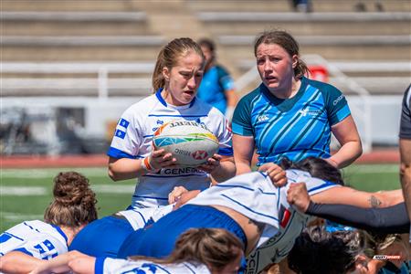 Mahalia Robinson - Rugby - Éq.Fém.Sr.XV - Compétition Interprovinciale - Quebec Ouest (14) vs (16) Ontario Ouest - Équipe féminine - Rugby Québec - Ontario Blues (w)