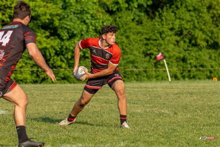 Connor Tordon - Rugby - RUGBY QC 2023 (M1) - Beaconsfield RFC (21) VS (20) Club de Rugby de Québec - Beaconsfield Rugby Football Club - Club de Rugby de Québec