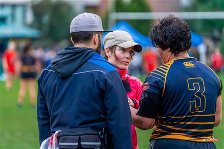 RUGBY QUÉBEC FINALES SL F SÉNIORS 2023 SAB QC- CRQ I 41 VS 0 TMR I