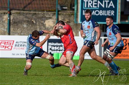 Stade Olympique Voironnais (28) vs (31) Saint-Marcellin Sports