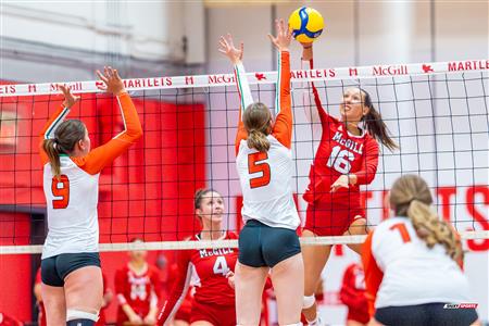 RSEQ - 2023 Volley F - McGill (3) vs (0) UQTR