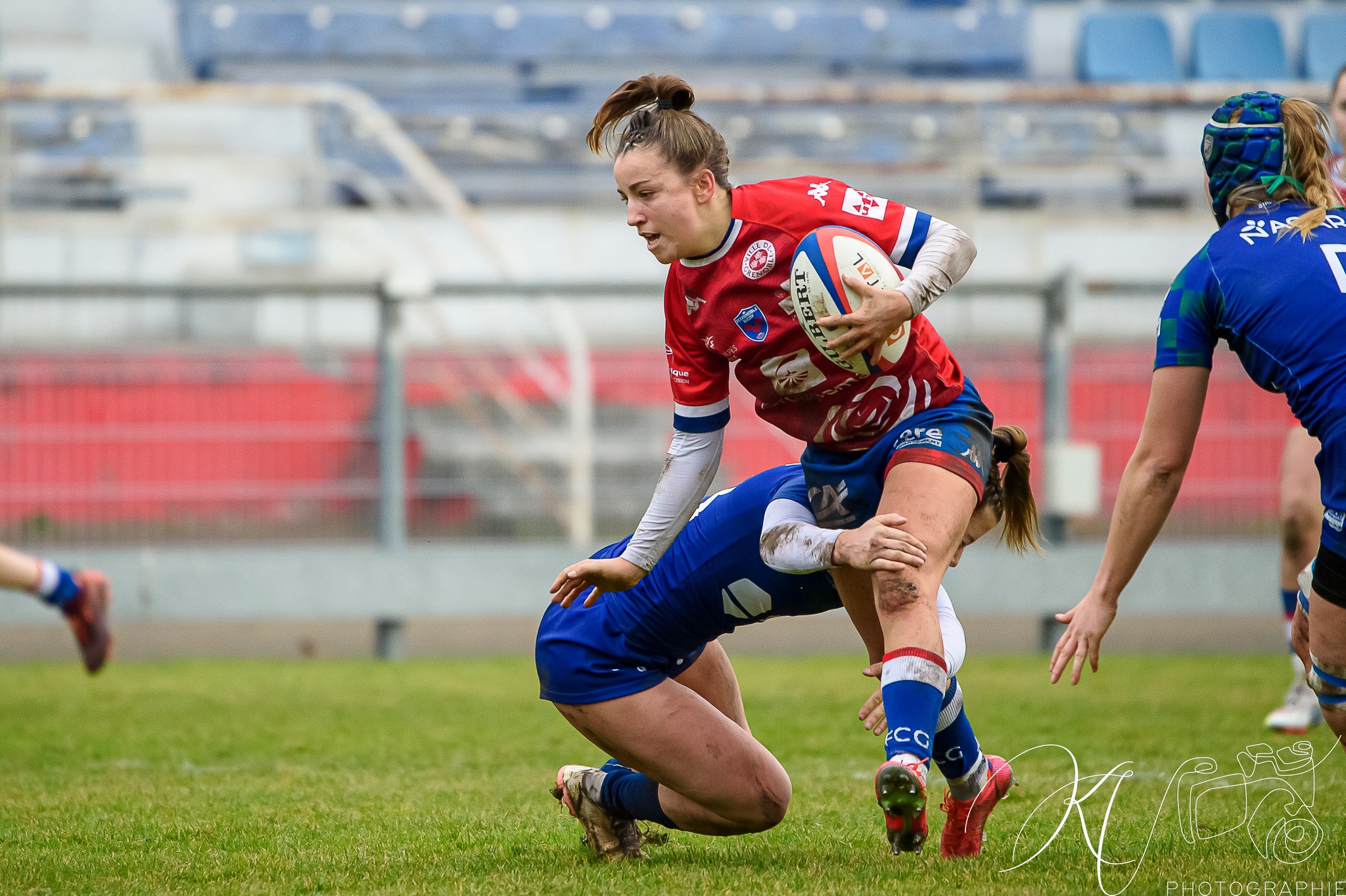 Alexandra CHAMBON -  FC Grenoble Rugby - Lille Métropole Rugby Club Villeneuvois - Rugby - FCG Amazones (18) VS (16) LMRCV (#2023FCGvsLMRCV01) Photo by: Karine Valentin | Siuxy Sports 2023-01-08
