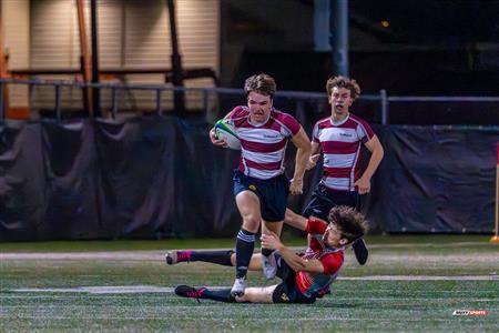 RSEQ 2023 RUGBY - Vanier College (17) vs (41) Collège Brébeuf