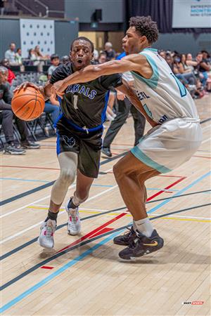 Diago Quinn - Basketball - TBL - Montreal Toundra (87) vs (115) Jamestown Jackals - First Half - Reel A - Montreal - Jamestown