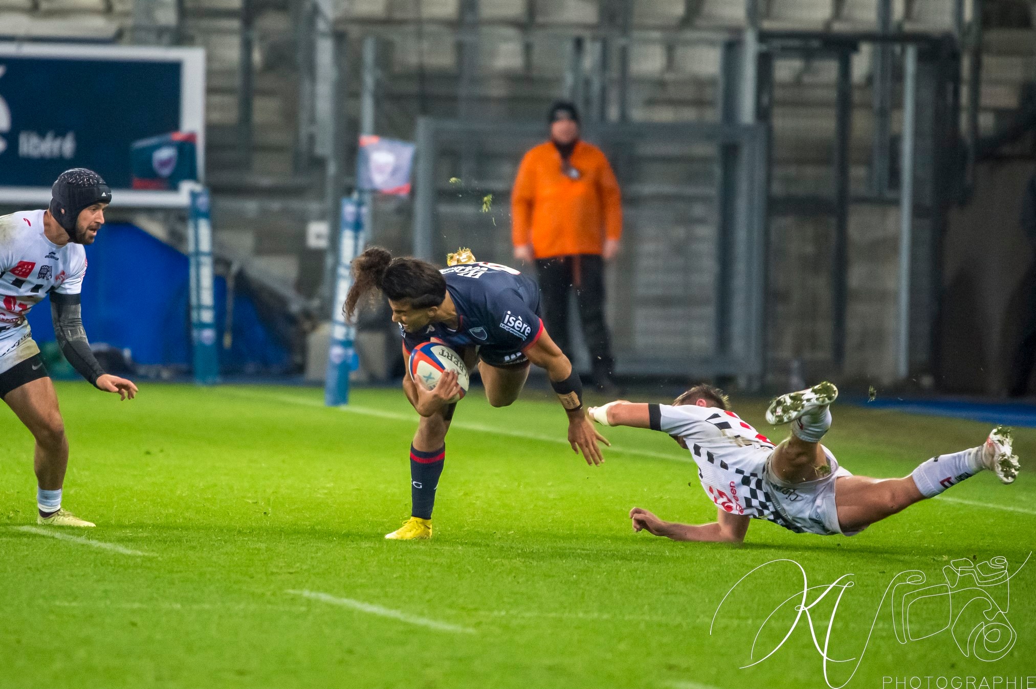  FC Grenoble Rugby - Valence Romans DR - Rugby - PRO D2 - FC Grenoble (35) vs (19) Valence Romans DR (#2023FCGVRDR11) Photo by: Karine Valentin | Siuxy Sports 2023-11-10