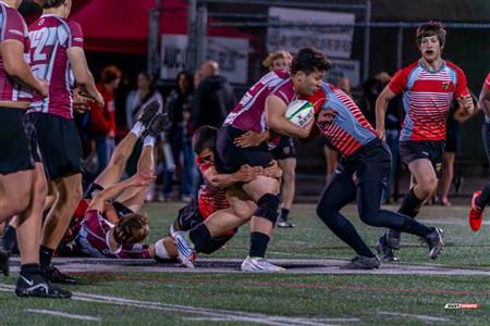 RSEQ 2023 RUGBY - Vanier College (17) vs (41) Collège Brébeuf