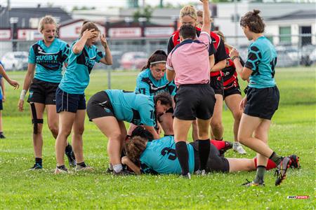 Rugby Québec - Tournoi des Régions - Sud-Ouest (26) vs (17) Lac St-Louis - Finale U18F