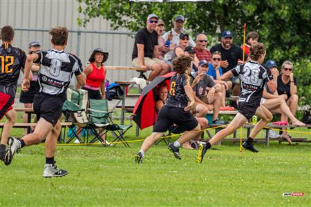 Rugby Québec - Tournoi des Régions - Montréal-Bourassa (17) vs (14) Chaudière-Appalaches - Finale U1