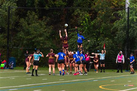 RSEQ 2023 RUGBY F - U.de Montréal (3) VS (27) Concordia U.