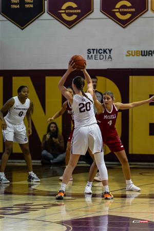 RSEQ - 2023 Basketball F - Concordia (55) vs (37) McGill