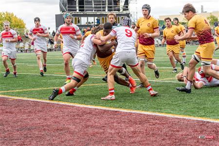 RSEQ - 2023 Rugby - Concordia (22) vs (23) McGill - Game Reel