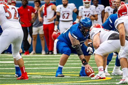 RSEQ Football Universitaire - Carabins-UdM (43) vs (11) Redbirds-McGill - 1ere mi-temps