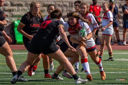 RSEQ 2023 RUGBY F/W - MCGILL MARTLETS (0) vs (84) Rouge et Or Laval University