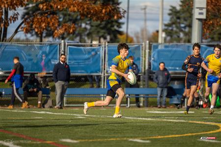 RSEQ 2023 - FINAL Coll. RUGBY MASC. - J.Abbott (22) vs (24) André Laurendeau (1ST HALF)