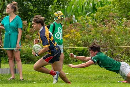 Rugby Québec - Montreal Irish (5) vs (43) TMR RFC - Semi Finales M1 - 1er mi-temps