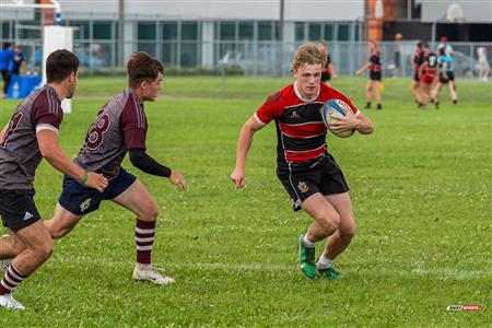 Rugby Québec - Tournoi des Régions - Lac St-Louis (12) vs (17) Estrie - Finale U18M