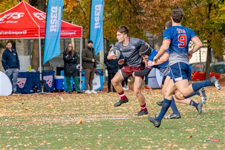 RSEQ 2023 - Final Univ. Rugby Masc. - ETS (17) vs (18) Ottawa U. (Reel B)