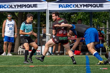 Rugby Québec - Parc Olympique (28) vs (10) Club de Rugby de Québec (M1) - 1ère mi-temps