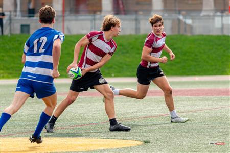 RSEQ 2023 RUGBY - Dynamiques de Brébeuf (12) VS (18) Blues of Dawson