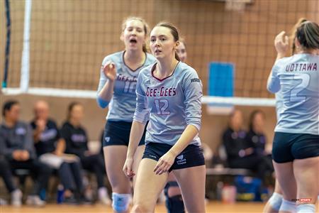 RSEQ - VOLLEY FÉM - UDM (2) VS (3) U. OTTAWA - REEL 3 (MATCH, SET 3 à 5)