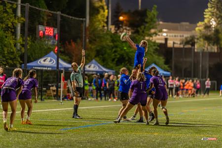 RSEQ 2023 RUGBY F - Carabins UDM (25) vs (17) Bishop's Gaiters