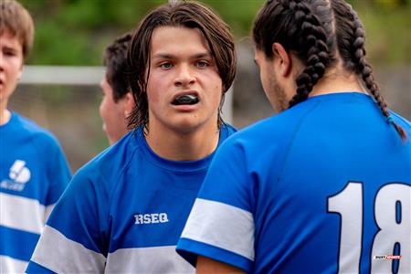 RSEQ 2023 RUGBY - Dynamiques de Brébeuf (12) VS (18) Blues of Dawson