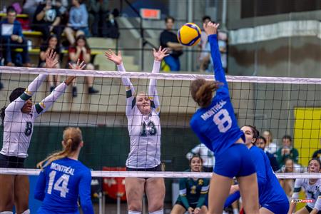 RSEQ - 2023 Volley F - UDM (0) vs (3) U. de Sherbrooke