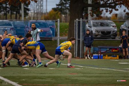 RSEQ 2023 - FINAL Coll. RUGBY MASC. - J.Abbott (22) vs (24) André Laurendeau (2nd HALF)