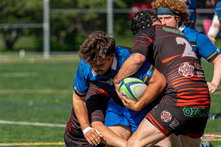 Rugby Québec - Parc Olympique (28) vs (10) Club de Rugby de Québec (M1) - 1ère mi-temps