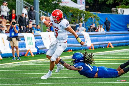 RSEQ Football Universitaire - Carabins-UdM (43) vs (11) Redbirds-McGill - 1ere mi-temps