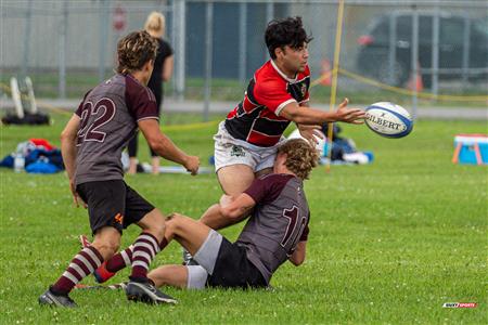 Rugby Québec - Tournoi des Régions - Lac St-Louis (12) vs (17) Estrie - Finale U18M