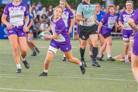 RSEQ 2023 RUGBY F - Carabins UDM (25) vs (17) Bishop's Gaiters