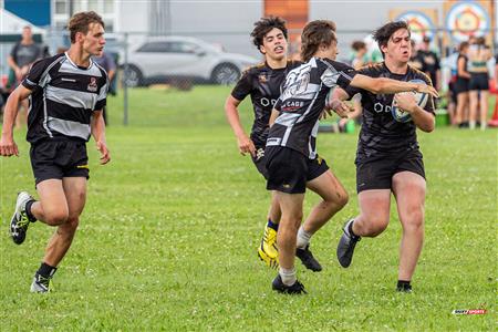 Rugby Québec - Tournoi des Régions - Montréal-Bourassa (17) vs (14) Chaudière-Appalaches - Finale U1