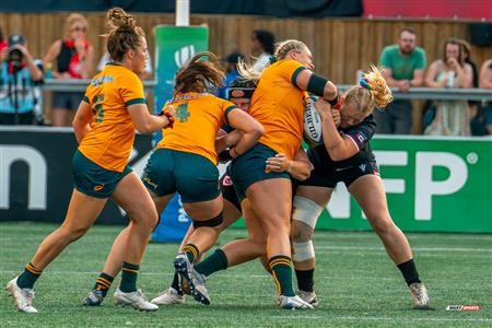 WORLD RUGBY PACIFIC FOUR SERIES - CANADA (45) VS (7) Australia - First Half - Reel A